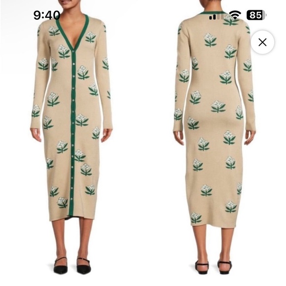 RHODE Dresses & Skirts - NWT RHODE Regina Floral Midi
Shirt Dress